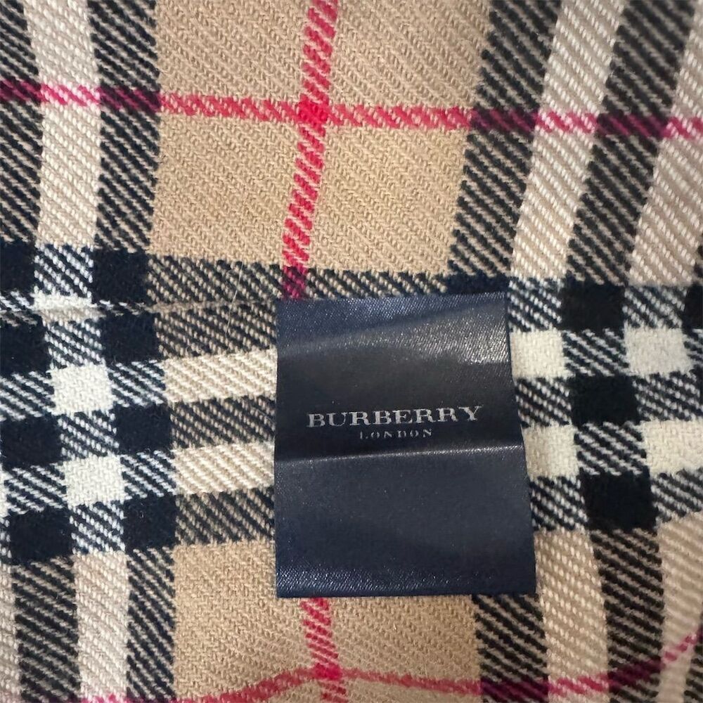 EUC Burberry Women's Beige Trench Coat Size 6 Classic Plaid Detachable Lining - Picture 11 of 16